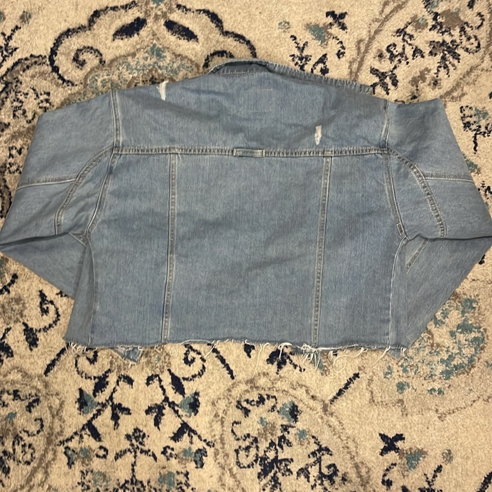 Distressed Denim Jacket - Picture 2 of 2
